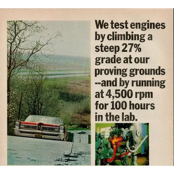 1965 General Motors (GM) Automobiles Vintage Print Ad (L21) - Picture 2 of 3